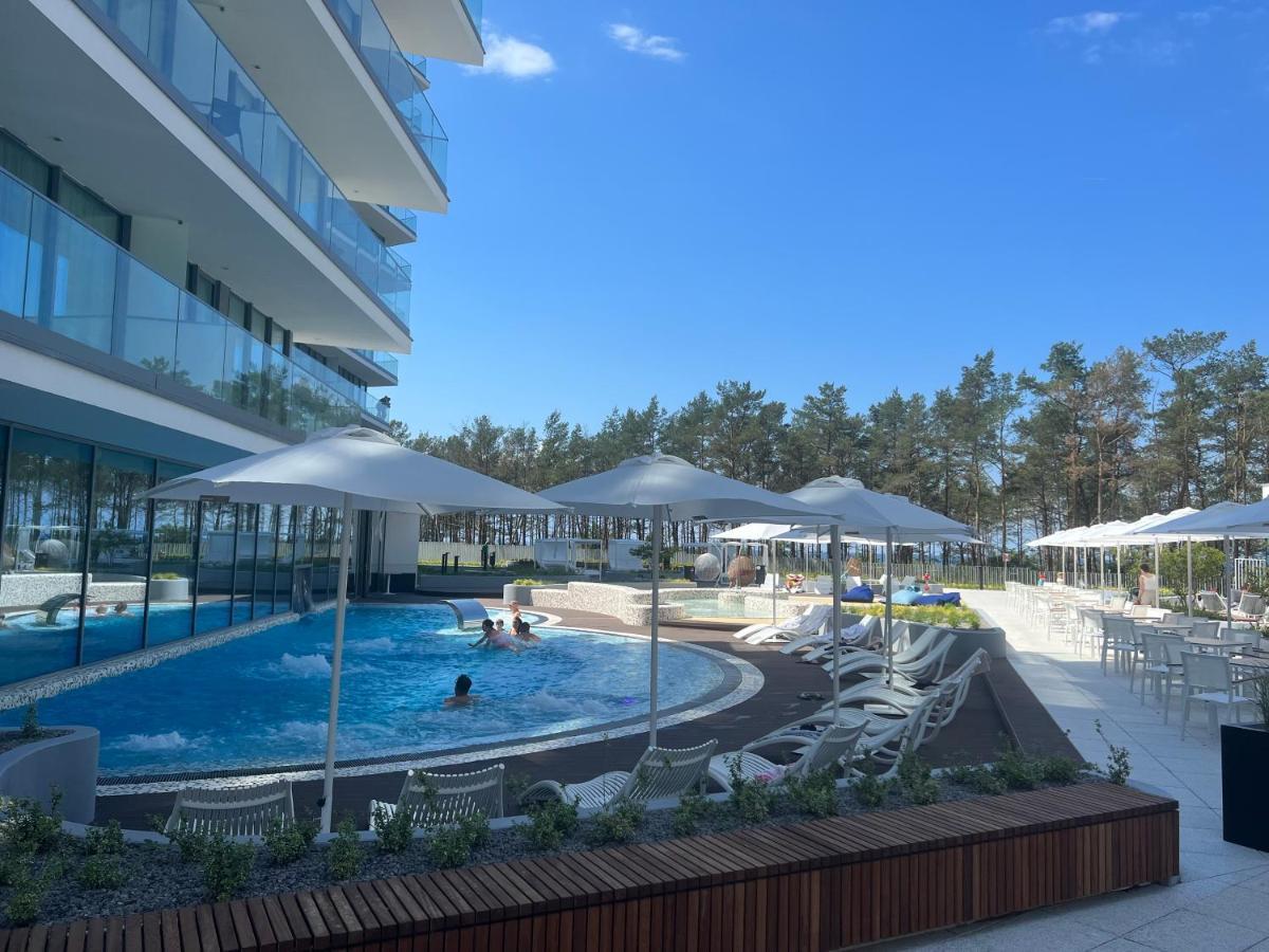 Wave Resort & Spa Magic Apartaments With Sea View ミエンジズドロイェ エクステリア 写真
