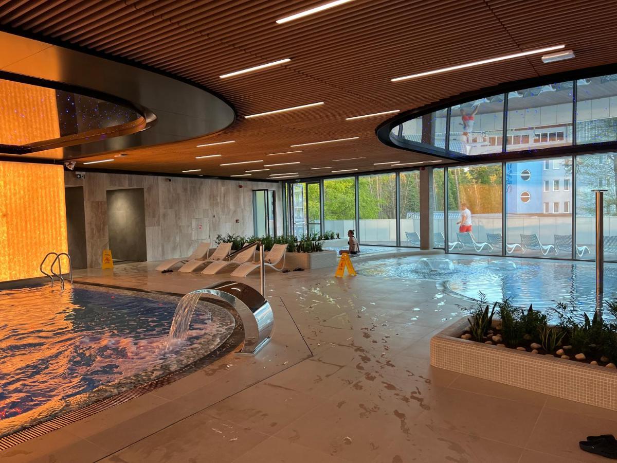 Wave Resort & Spa Magic Apartaments With Sea View ミエンジズドロイェ エクステリア 写真