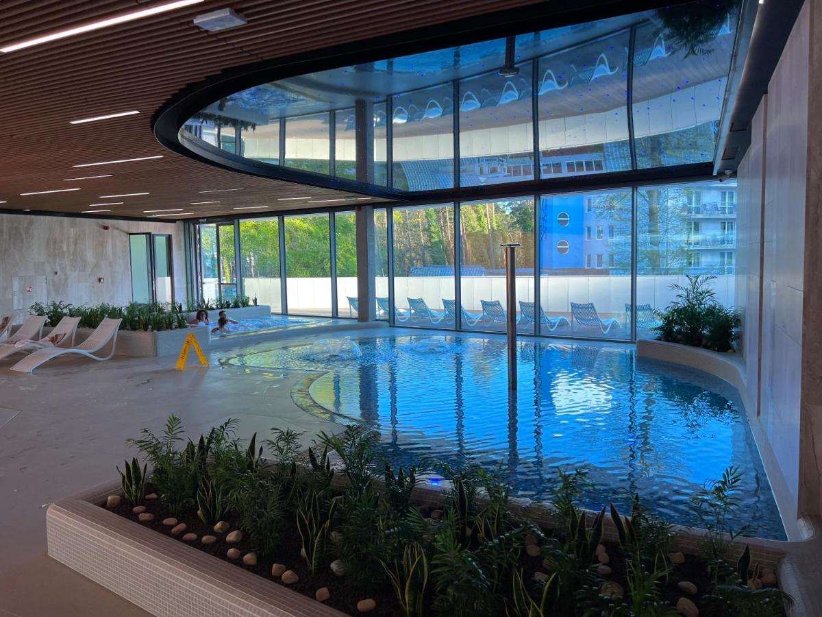 Wave Resort & Spa Magic Apartaments With Sea View ミエンジズドロイェ エクステリア 写真