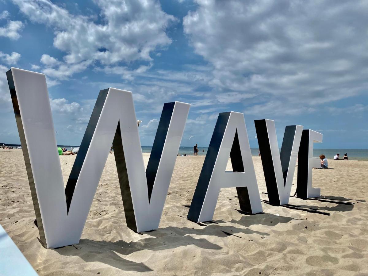 Wave Resort & Spa Magic Apartaments With Sea View ミエンジズドロイェ エクステリア 写真
