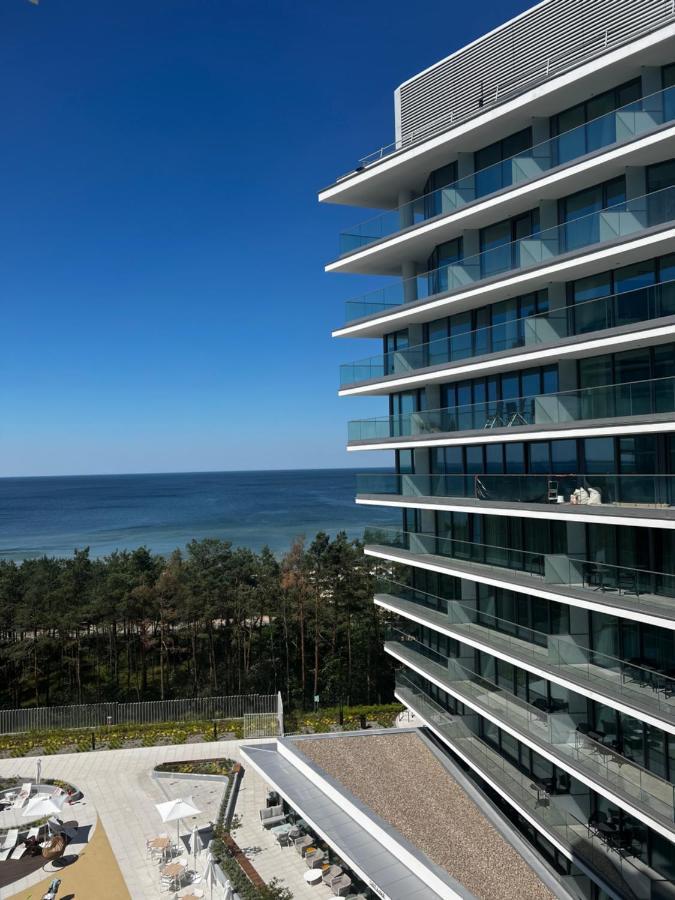 Wave Resort & Spa Magic Apartaments With Sea View ミエンジズドロイェ エクステリア 写真