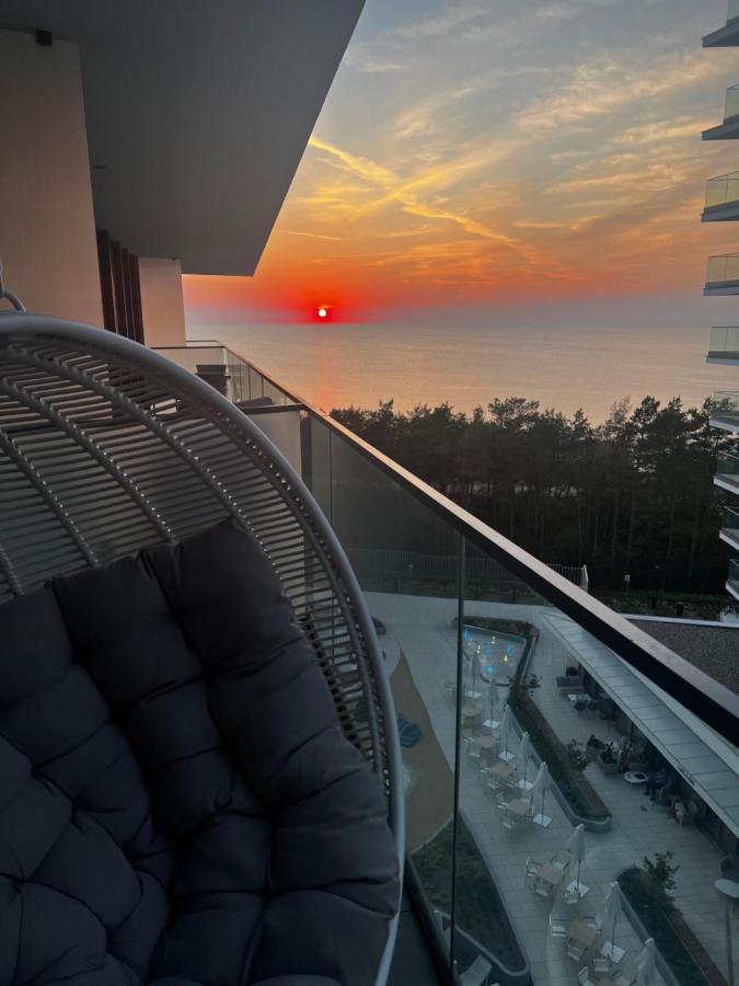 Wave Resort & Spa Magic Apartaments With Sea View ミエンジズドロイェ エクステリア 写真